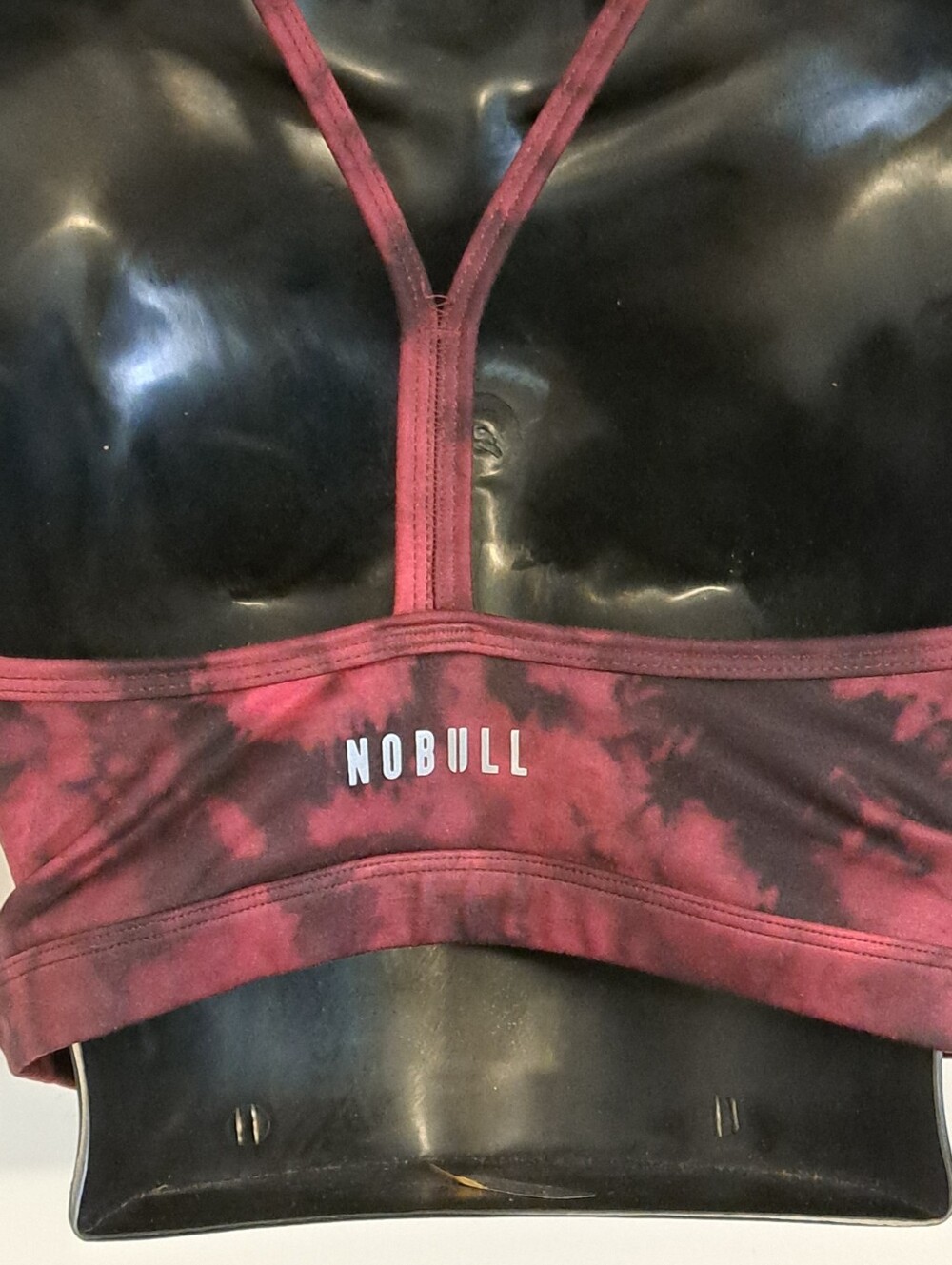 NoBull Padded Racer Back Purple Racer Back Sports Bra Size Large - Picture 5 of 5